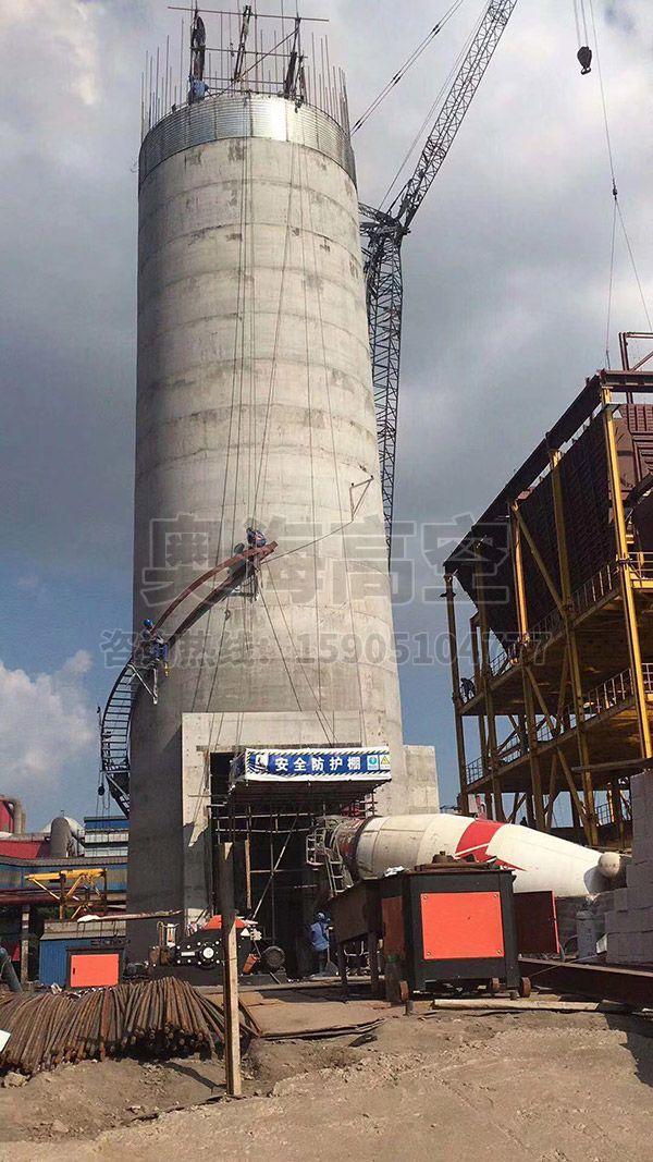 玻璃廠煙囪新建